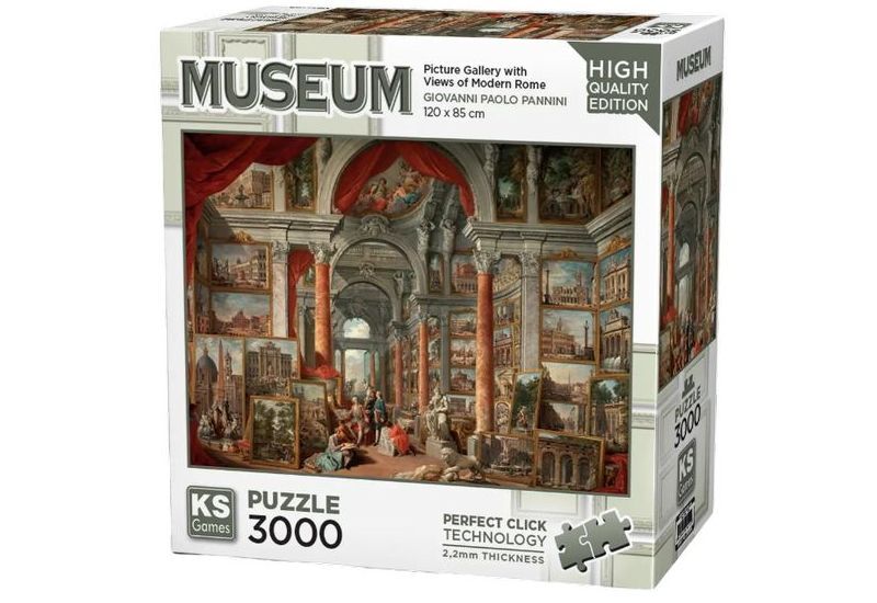Picture Gallery With Views of Modern Rome